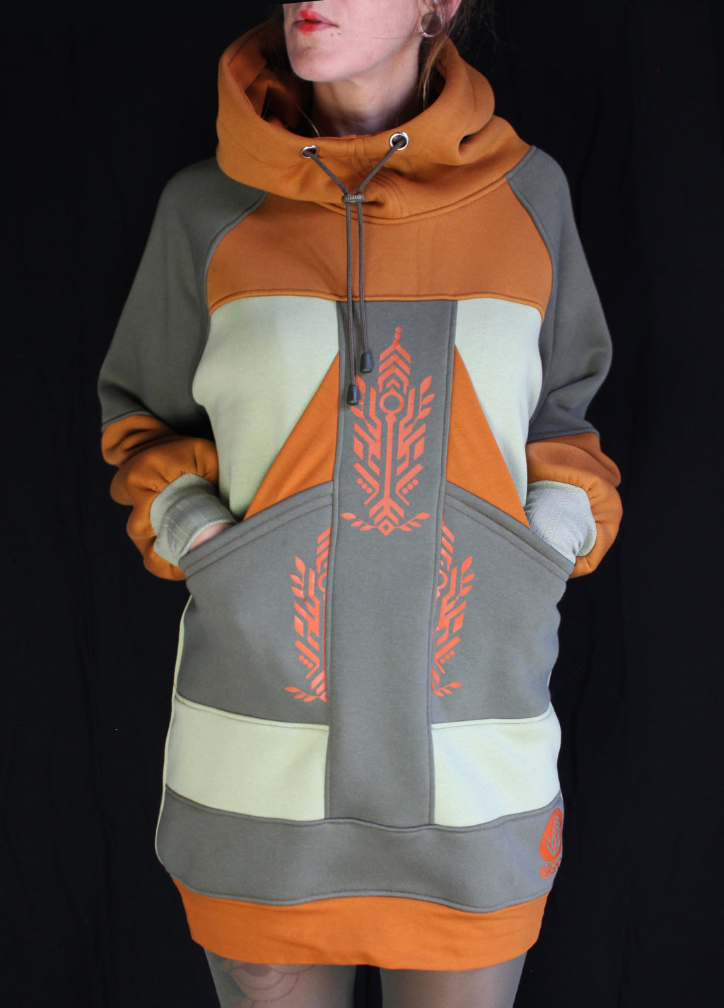 IBASHO 🖤💙🧡💚 A26 Robe Sweat TM petit L