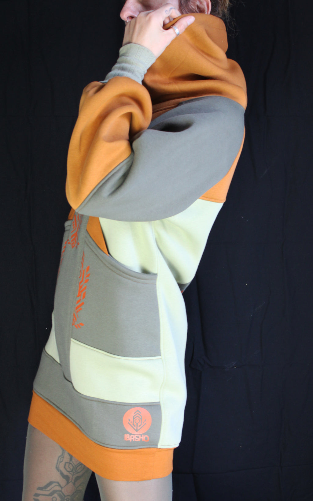 IBASHO 🖤💙🧡💚 A26 Robe Sweat TM petit L
