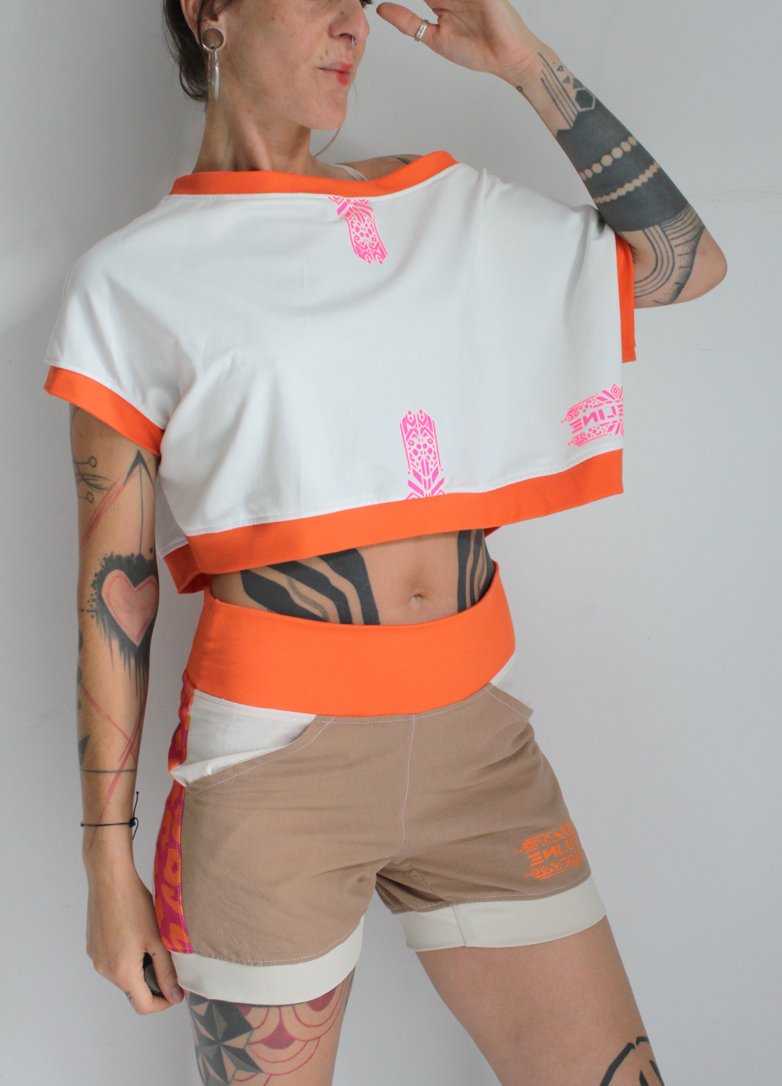 Safari Pop'🩷🐆🧡E26 Short TM