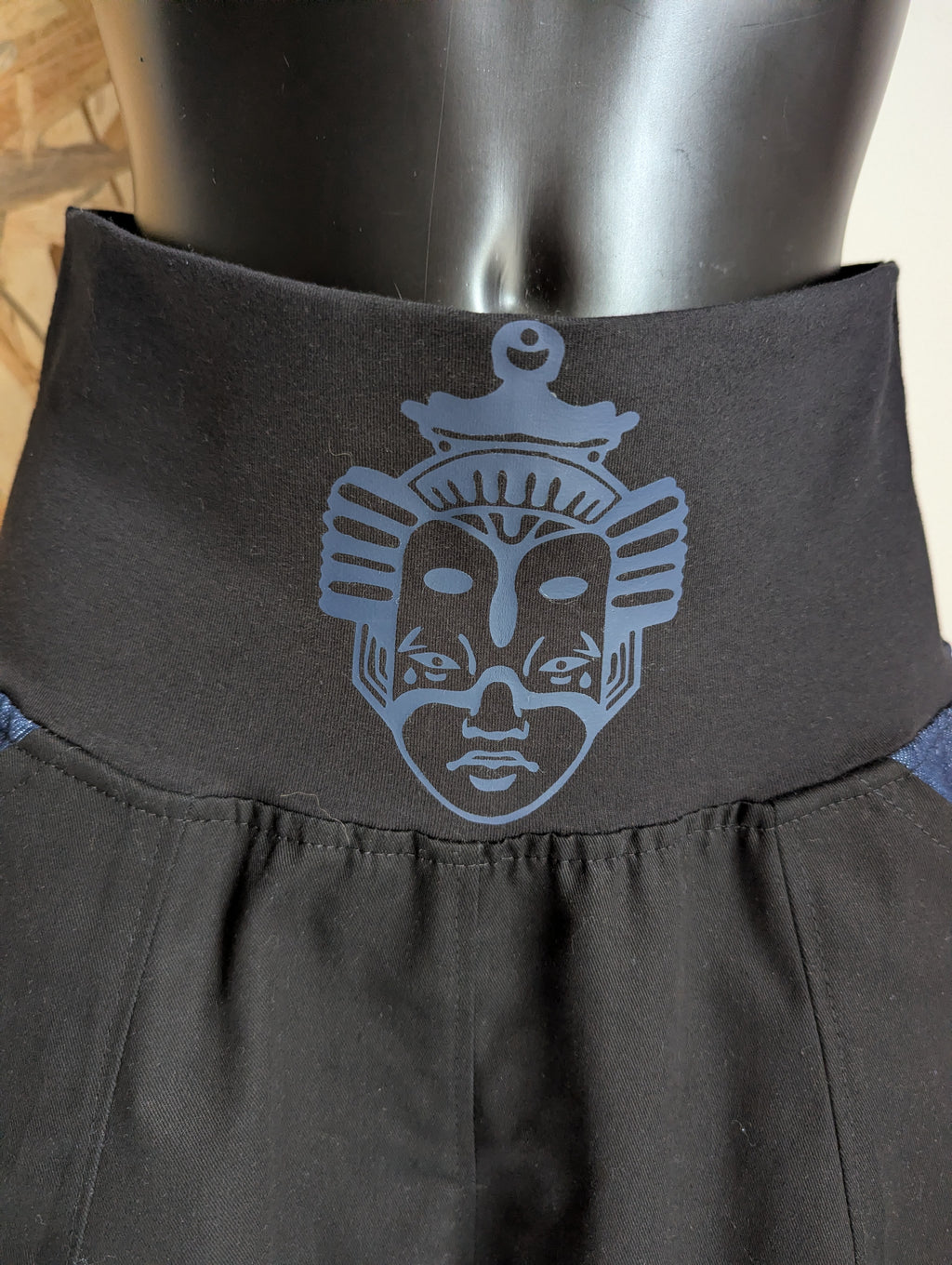 KijiBato Blue P26 Baggy Jap 4.1 "Naha" (Ōkini P26) + Tablier TM petit L
