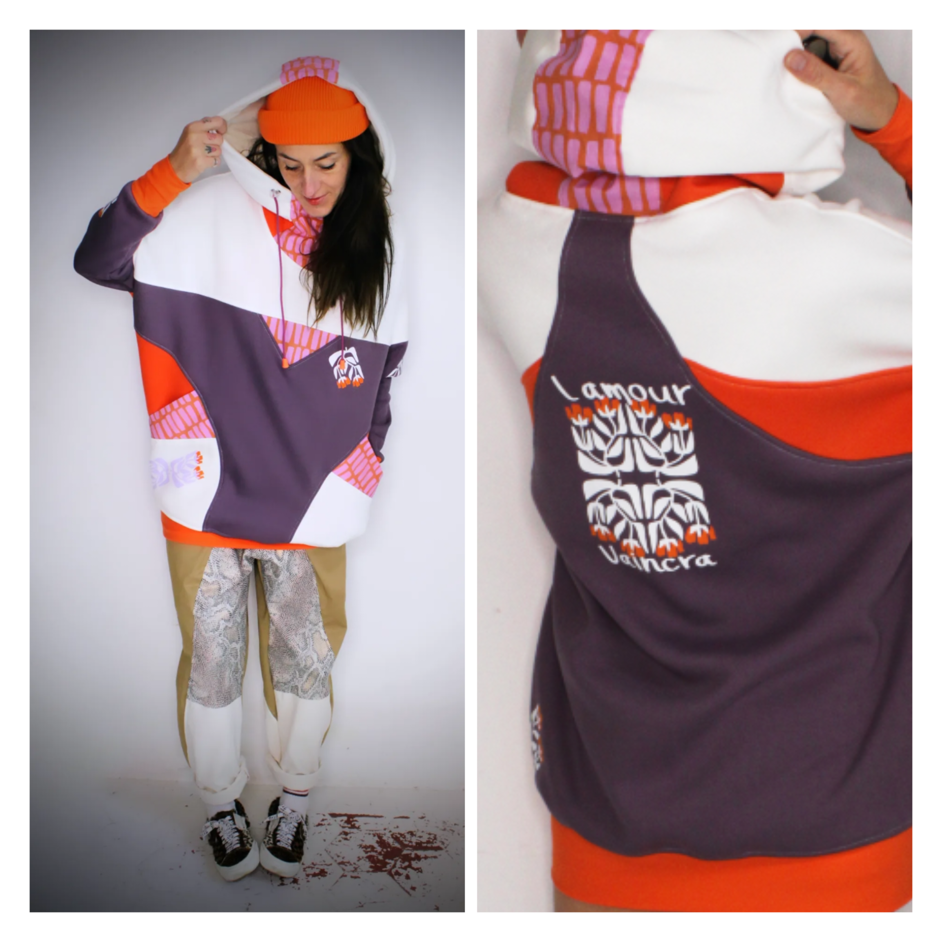 "l'Amour Vaincra" 2.0 P26 Sweat Loose/ Tunique A24 2.0 TM/L