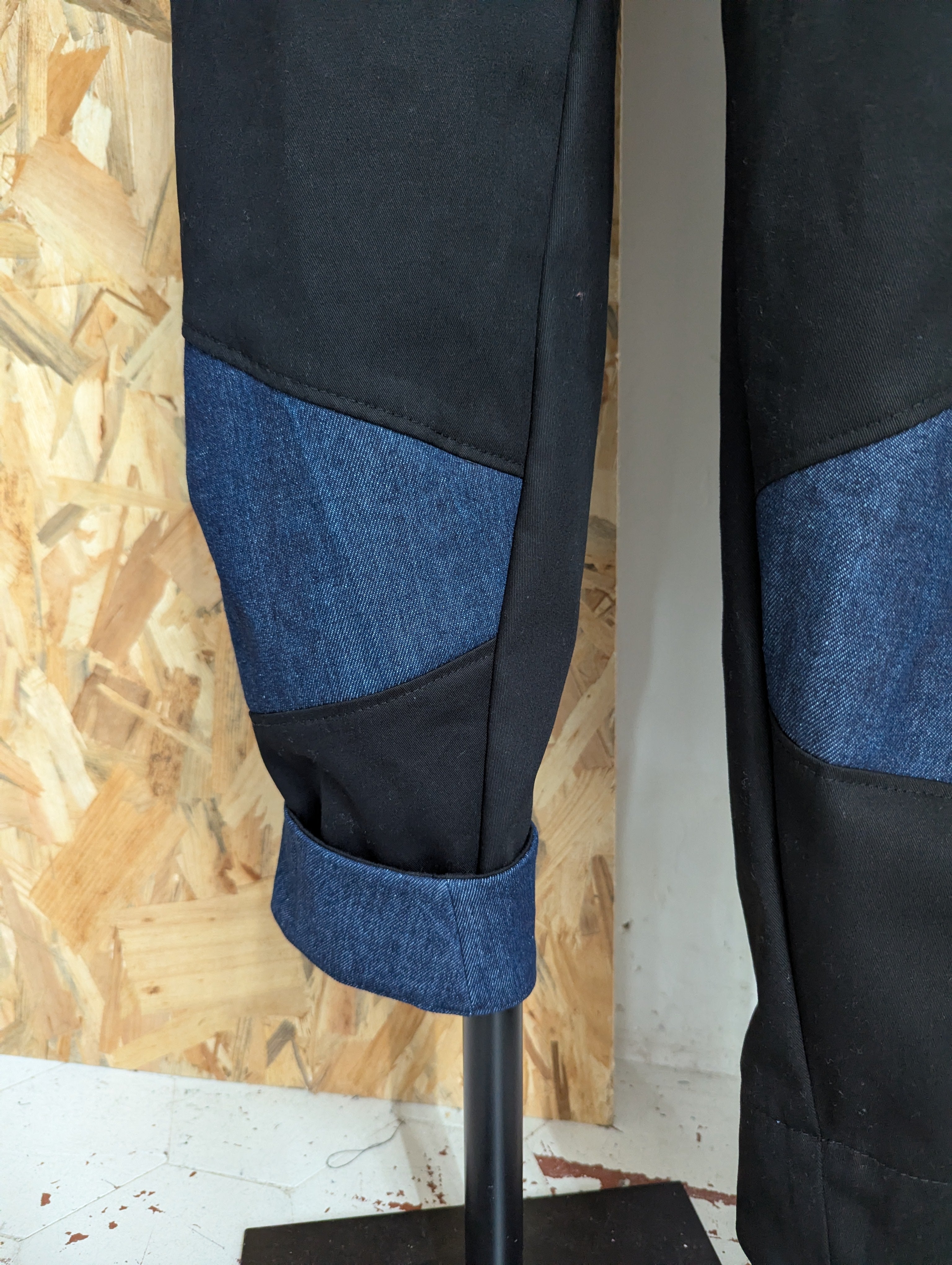 KijiBato Blue P26 Baggy Jap 4.1 "Naha" (Ōkini P26) + Tablier TM petit L