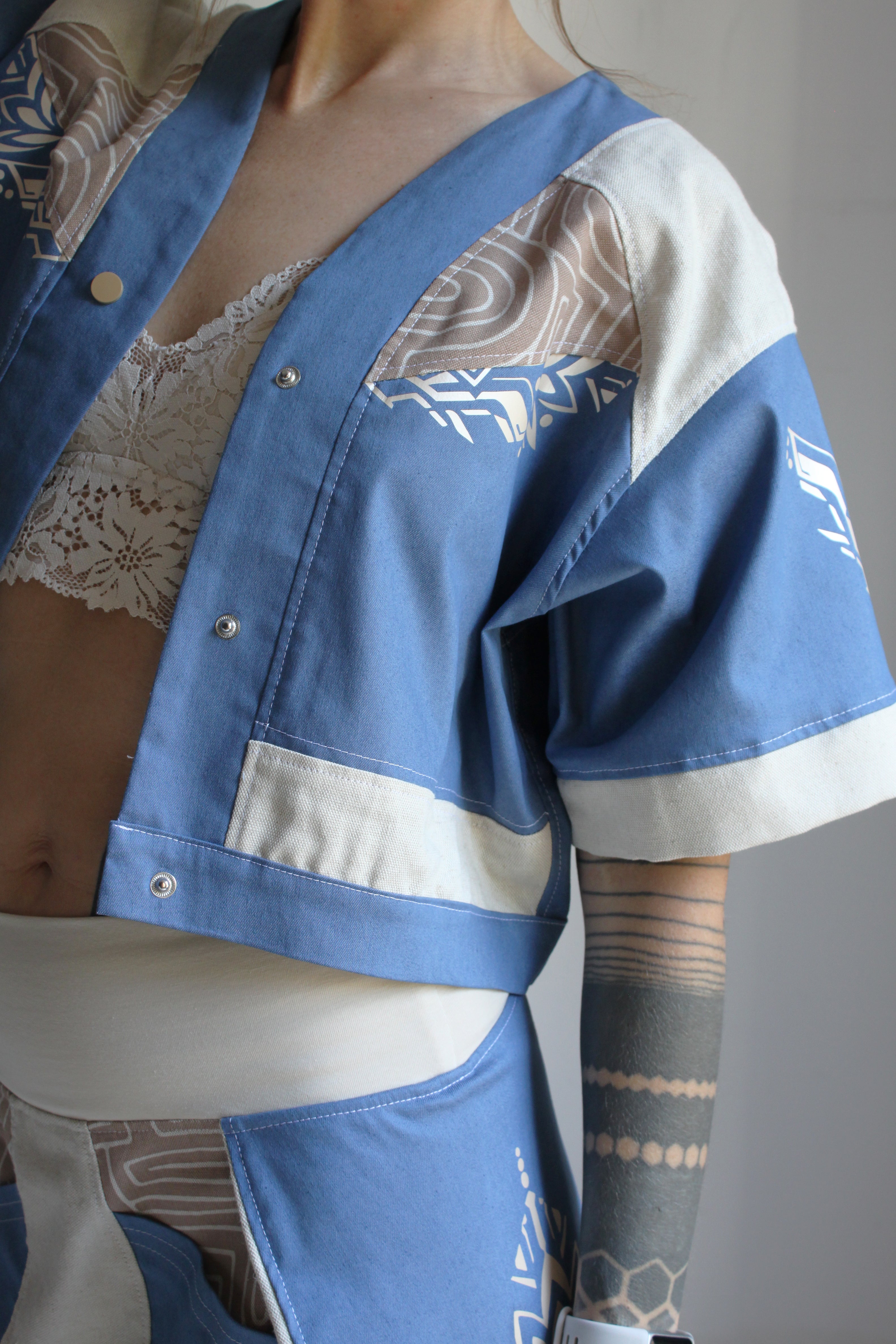 🪷 IBUKI 🪷 Capsule P26 Baseball Crop Veste TM
