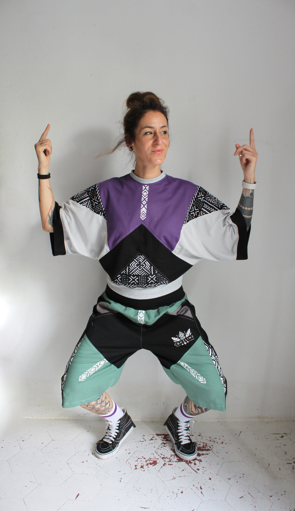 💜🩶OUIDAH💚🖤 Capsule E26 Haut "Kimo" TM