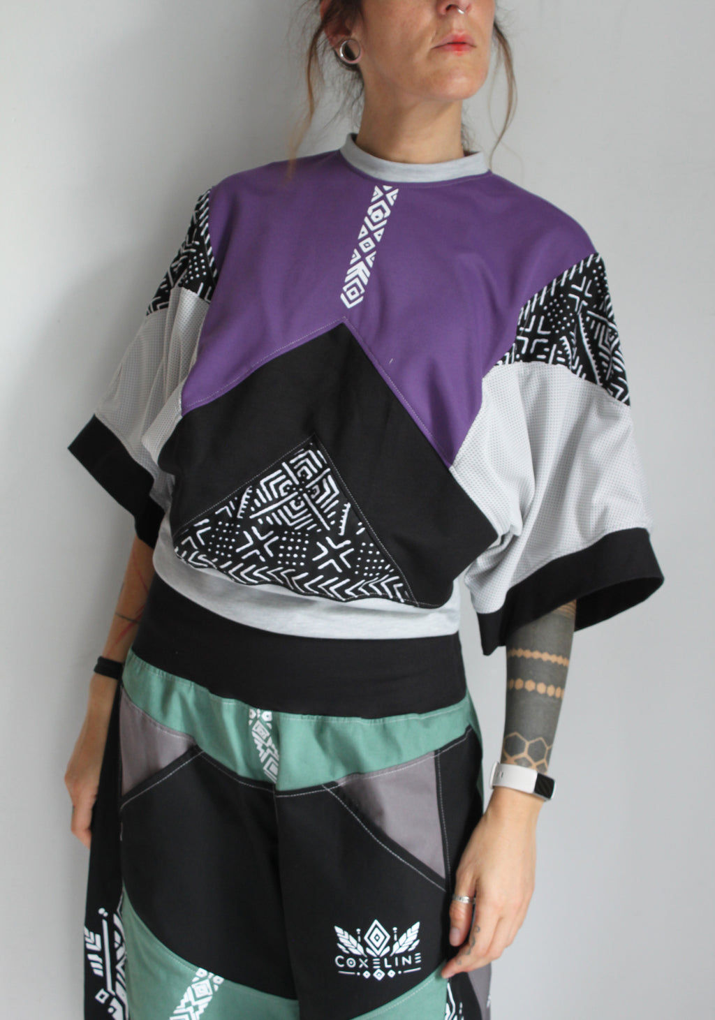 💜🩶OUIDAH💚🖤 Capsule E26 Haut "Kimo" TM