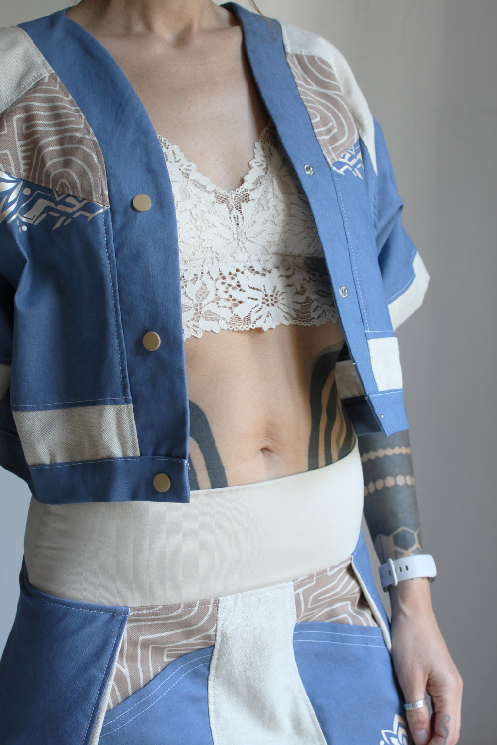 🪷 IBUKI 🪷 Capsule P26 Baseball Crop Veste TM