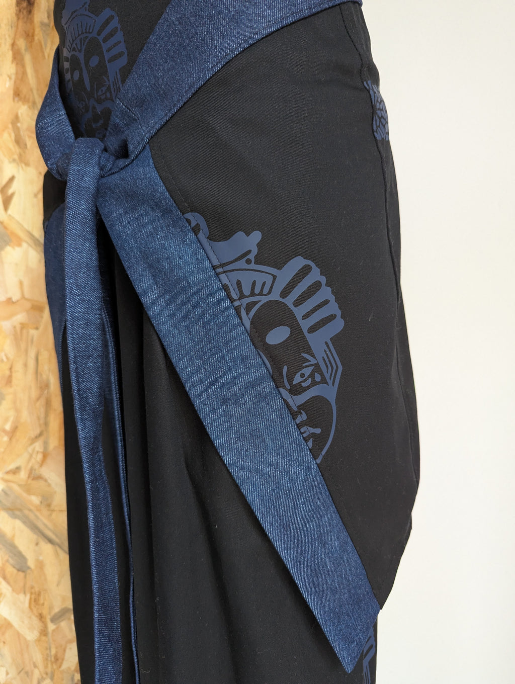 KijiBato Blue P26 Baggy Jap 4.1 "Naha" (Ōkini P26) + Tablier TM petit L