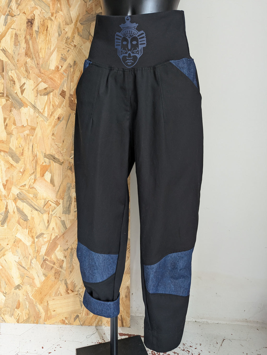 KijiBato Blue P26 Baggy Jap 4.1 "Naha" (Ōkini P26) + Tablier TM petit L