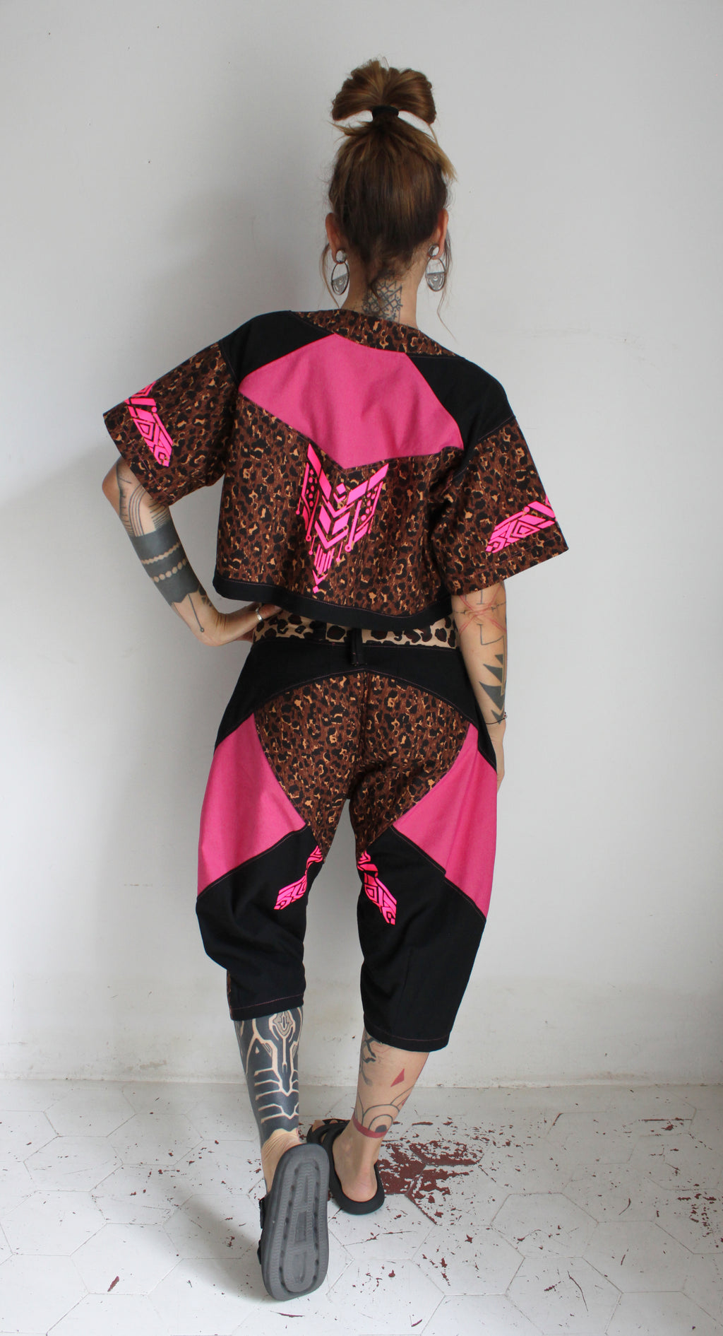 Safari Pop'🩷🐆🧡E26 Fat/Short TM petit L