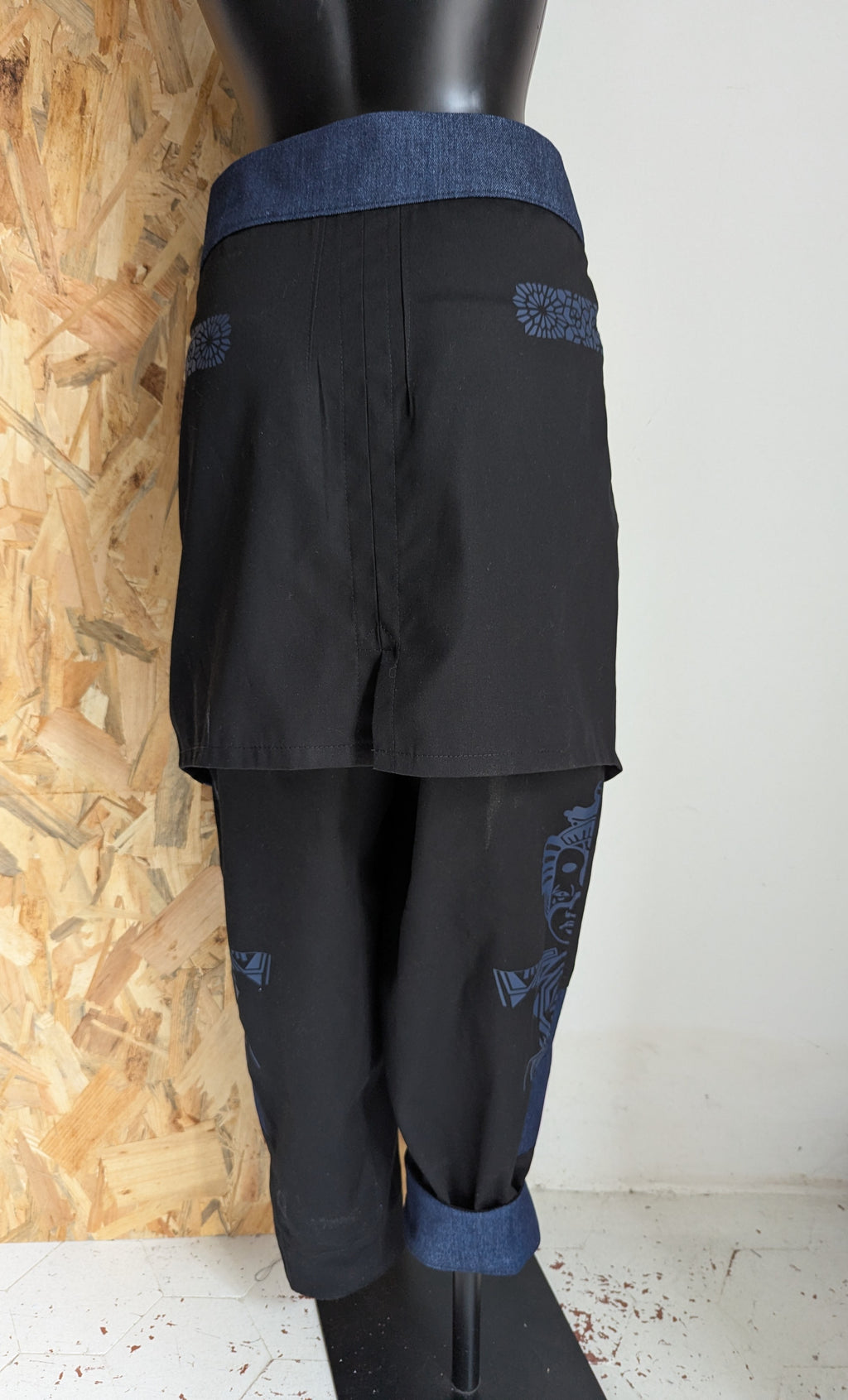 KijiBato Blue P26 Baggy Jap 4.1 "Naha" (Ōkini P26) + Tablier TM petit L
