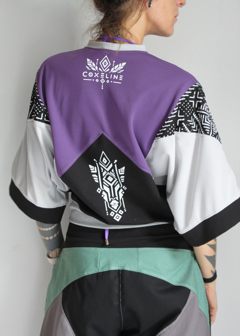 💜🩶OUIDAH💚🖤 Capsule E26 Haut "Kimo" TM