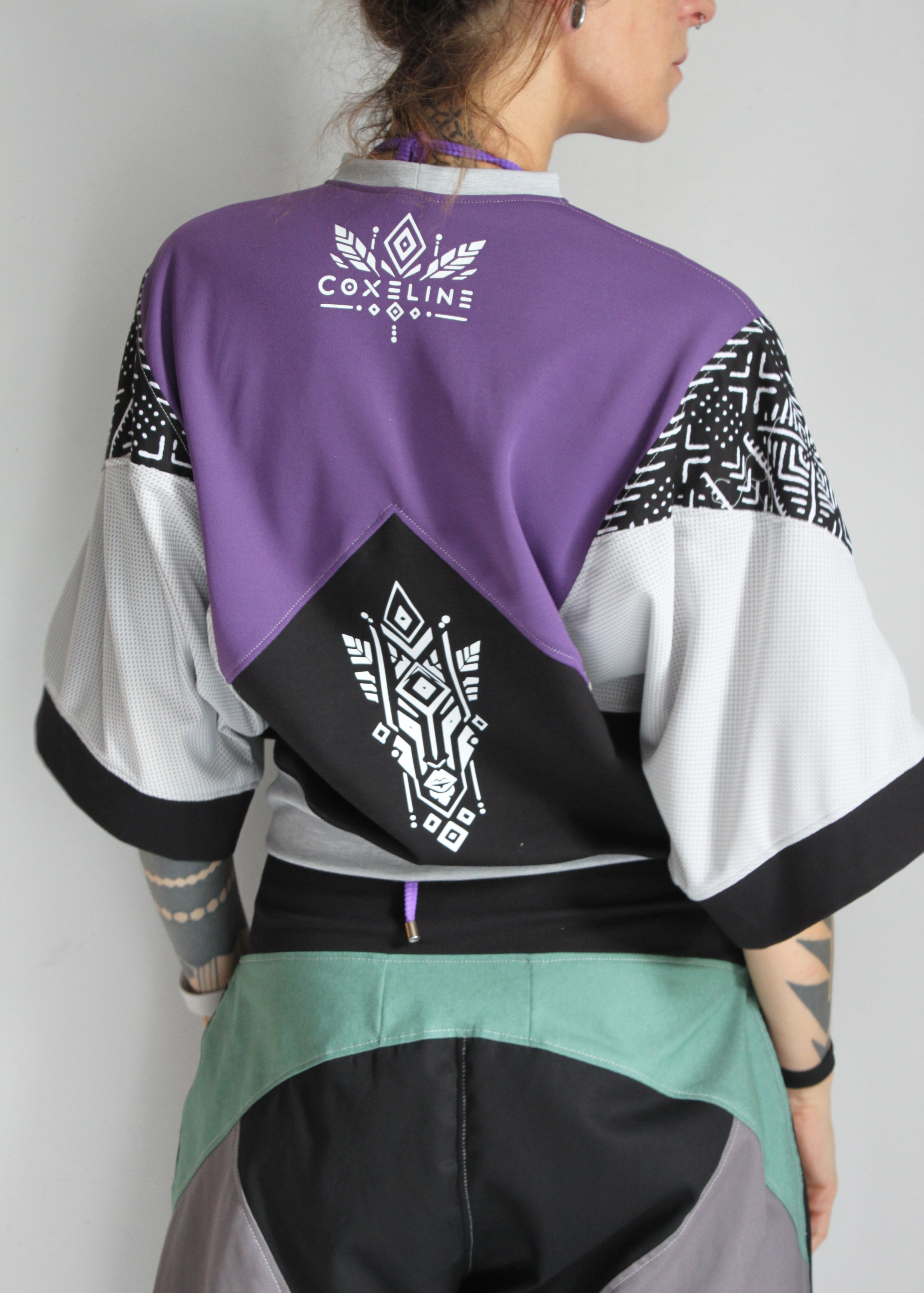 💜🩶OUIDAH💚🖤 Capsule E26 Haut "Kimo" TM