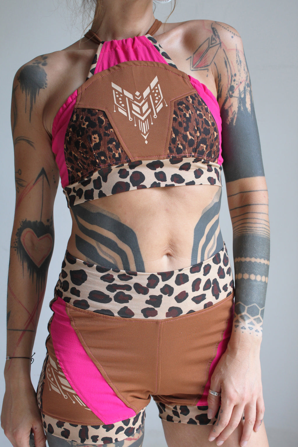 Safari Pop'🩷🐆🧡E26  Brassière TM