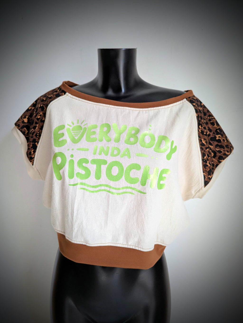 "Everybody Inda Pistoche" E26 Crop Top TS/M