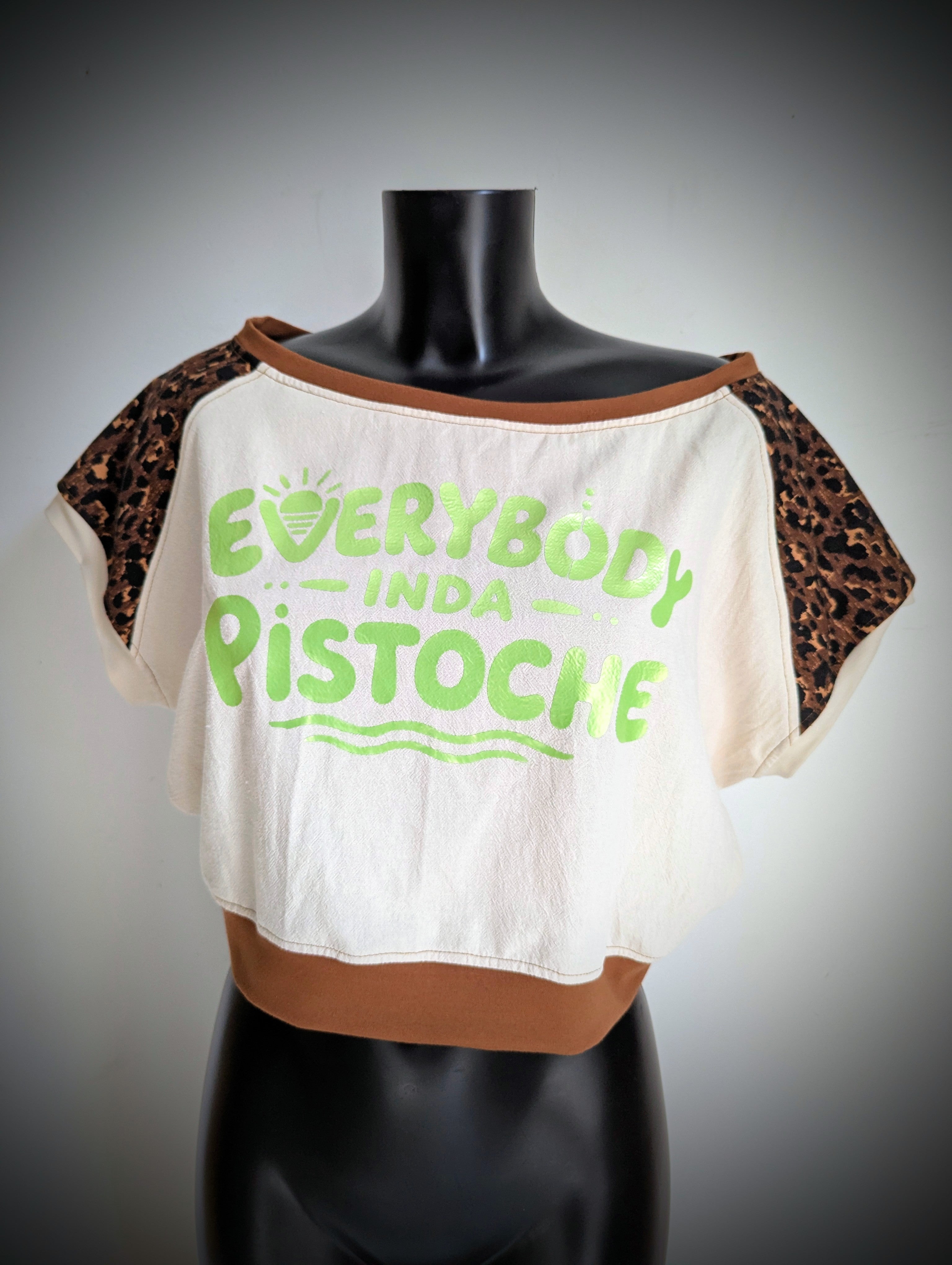 "Everybody Inda Pistoche" E26 Crop Top TS/M
