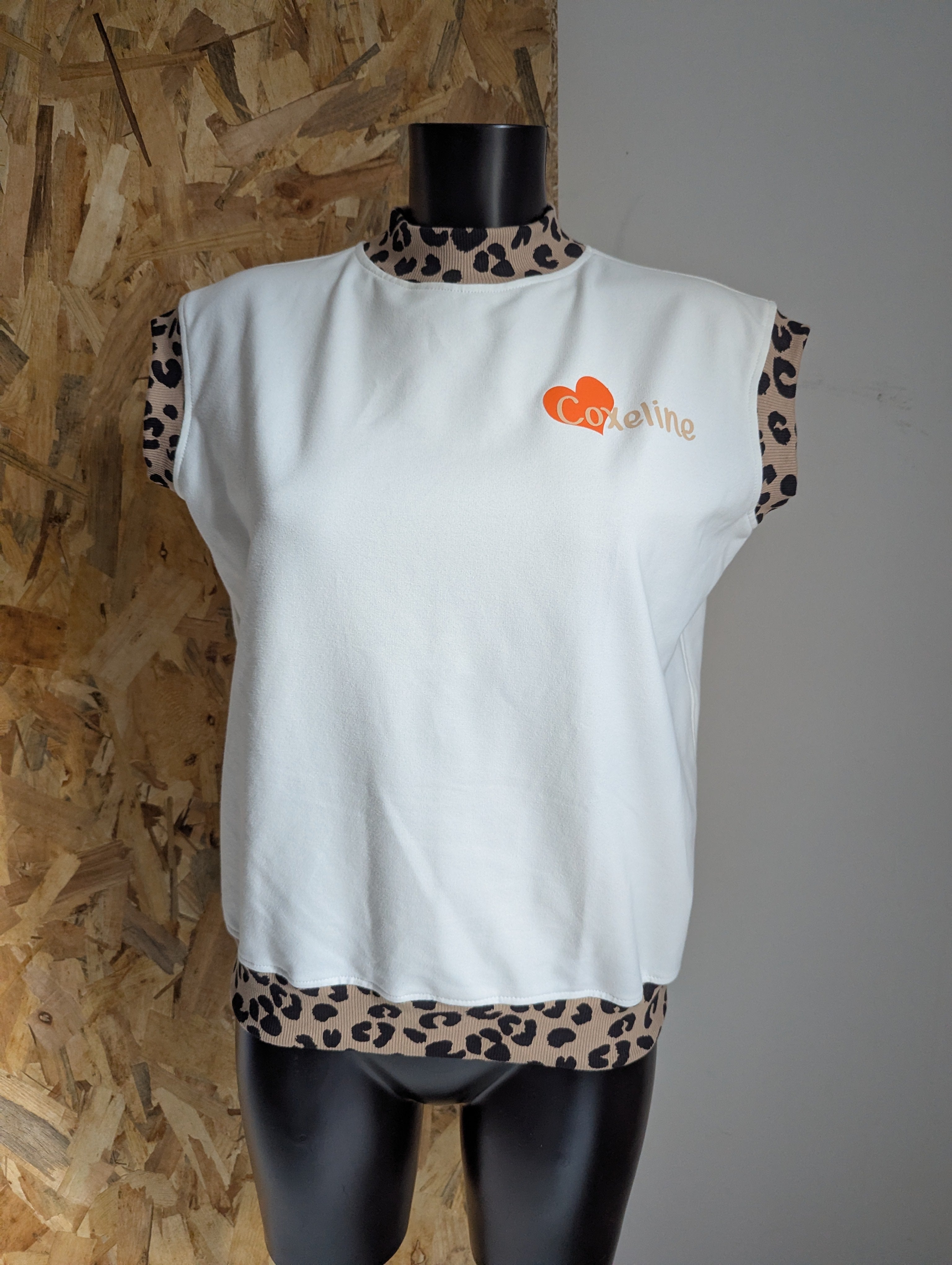 "l'Amour Vaincra" 2.0 P26 tee-shirt Basic + Crop TM