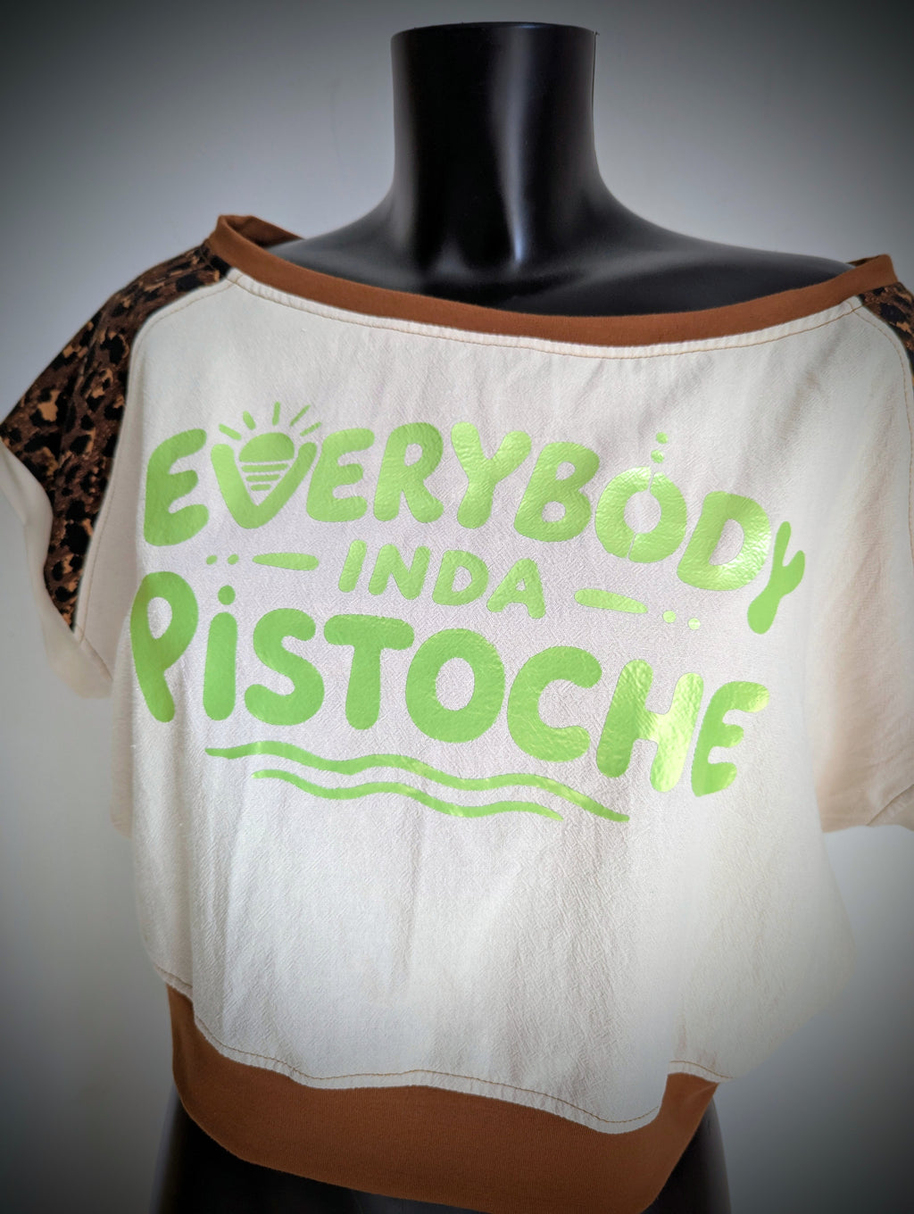 "Everybody Inda Pistoche" E26 Crop Top TS/M