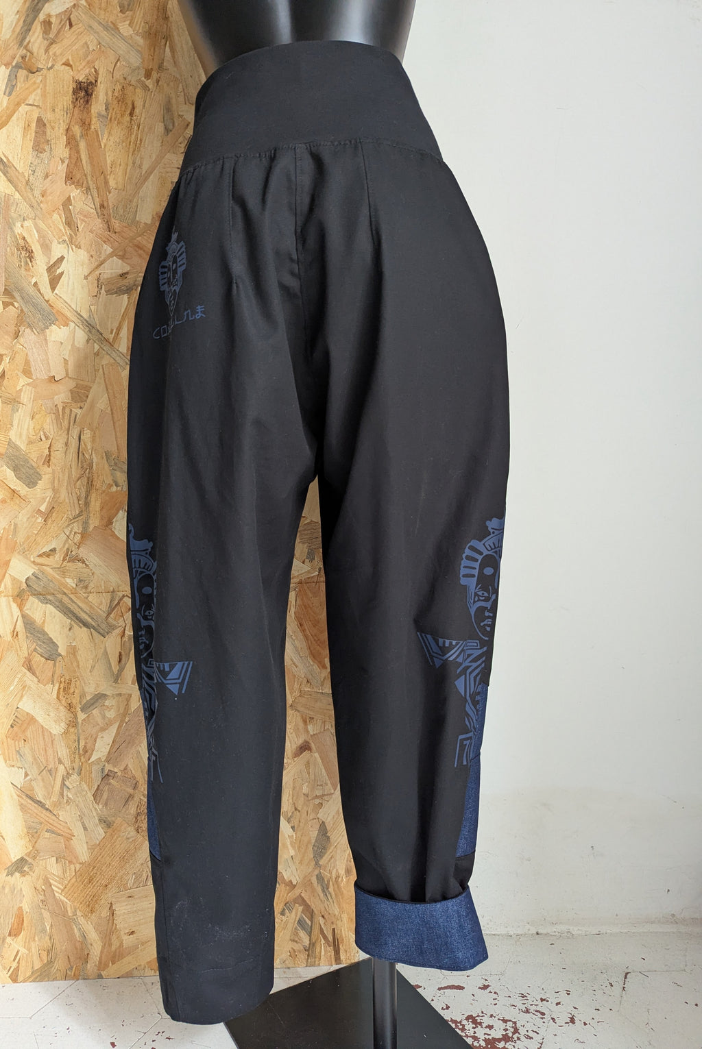 KijiBato Blue P26 Baggy Jap 4.1 "Naha" (Ōkini P26) + Tablier TM petit L